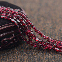 Joanlyn Grade A Natural Garnet Irregular Shape Beads 6x7mm Fiery Cherry Red NOT Dyed 15 Inch Strand GA55