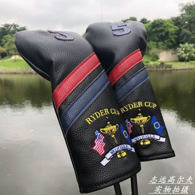 ☇✸⊙ Ryder Cup Golf Wood Club Set Iron Cover Putter Cover Head Club Protective Cover Head Cover Cap Cover