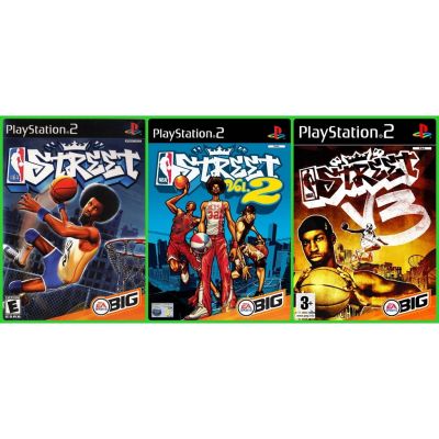 NBA Street ภาค V1-V2-V3  PS2  Playstation 2