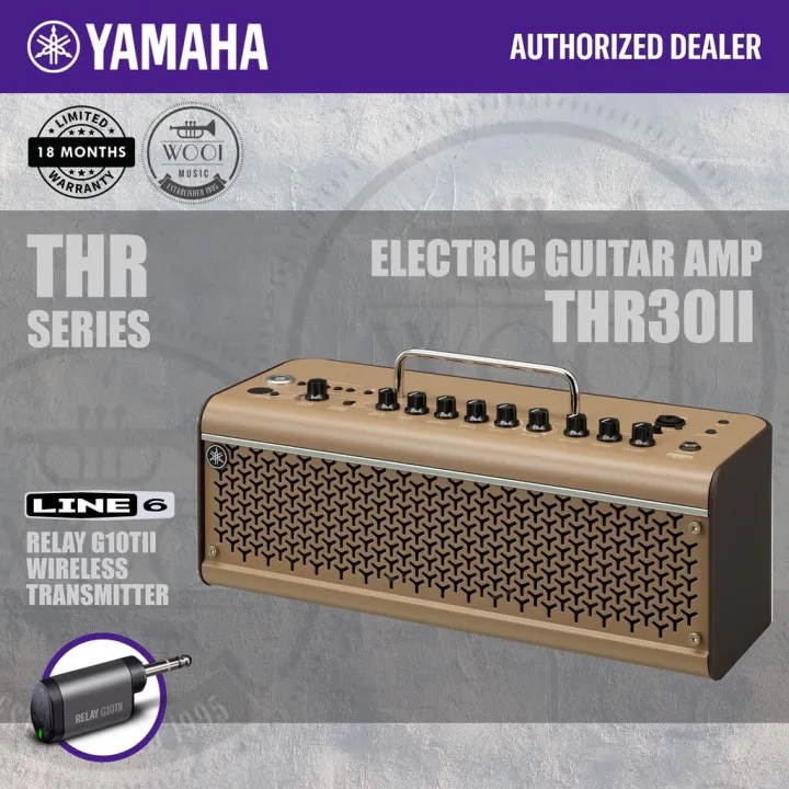 Yamaha THR30IIA THR Series Wireless Acoustic Guitar Amp with Line 6