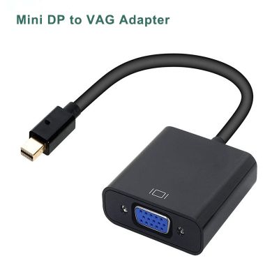 Mini DP Ke VGA Adapter 1080P Display Port Ke VGA Kabel Dongle untuk PC LAPTOP