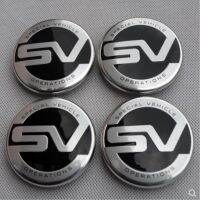 4X 62Mm SV UK Flag Wheel Center Caps Cover Emblem For Land Rover RANGE ROVER LR2 LR3 LR4 RANGE LAND ROVER Sport 2.5 Inch