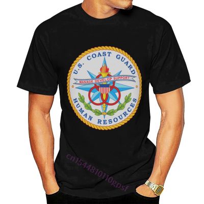 Shirt Coast Guard Human Resources Veteran Men T Shirts Fashion Men Hop Brand Gildan