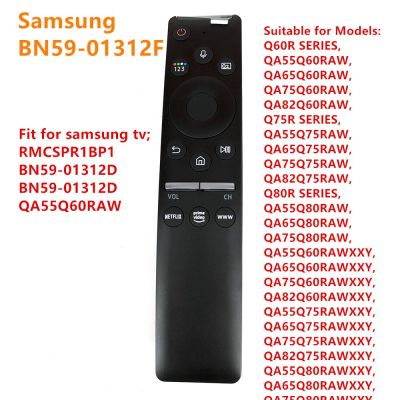 BN59-01312F for SAMSUNG LCD LED SMART TV one Remote Control with voice BN5901312F RMCSPR1BP1 BN59-01312D BN59-01312D QA55Q60RAW