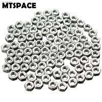 ❂▥ MTSPACE 100pcs/Set Standard Screw Nut M2 Dia 2mm Hex Screw Nut Nuts Good Quality Galvanized Carbon Steel 2mm