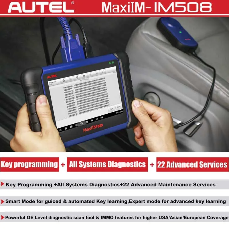 Autel MaxiIM IM508自動車用キープログラミング診断スキャンツール