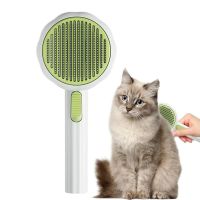 Cat Brushes For Indoor Cats Self Cleaning Dog Grooming Brush One-Click Cleaning Dog Brush Pet Cat Hair Remover Removes Hair Mats