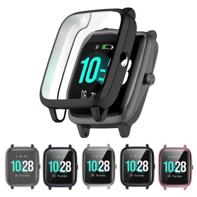 TPU Case for ID205L Smartwatch Screen Protector Cover for Willful SW021 Watch Face Cases Black Accessories Cases Cases