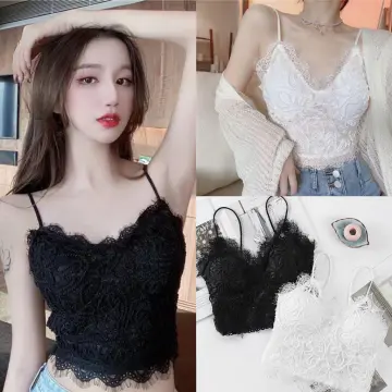 Buy Black Lace Crop Top online