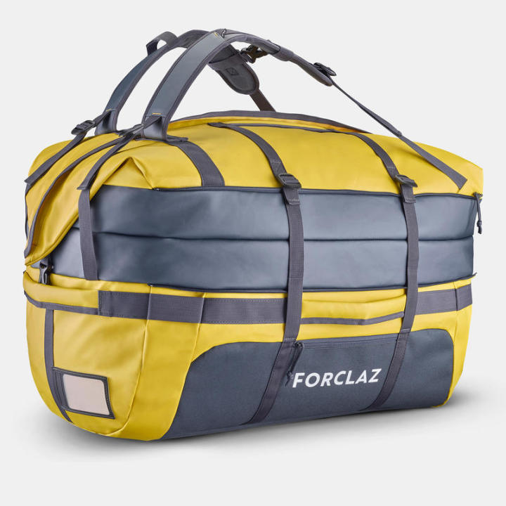 พร้อมส่ง-กระเป๋าแบบขยายพื้นที่ได้-trekking-carry-bag-80-l-to-120-l-duffel-500-extend