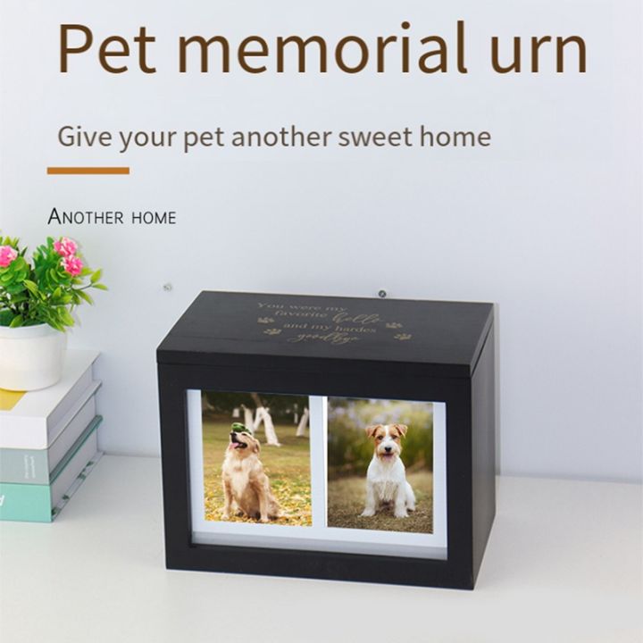 pet-urns-for-dog-cats-ashes-loss-pet-memorial-remembrance-gift-dog-frame-urns-wooden-pet-memorial-box-black