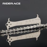 【LZ】✧  Bicycle Chain Wear Indicator Ruler Repair Tool Stainless Steel Mountain Road Bike Chain Gauge Measurement Checker Screw Diameter