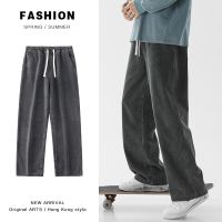 【YD】 2023 New Baggy Jeans Mens Streetwear Fashion Wide-leg Trousers Male Denim Pants