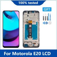 Original สำหรับ Motorola Moto E20 LCD XT2155 LCD XT2155-1จอแสดงผล Touch Panel Screen Digitizer สำหรับ Moto E20 LCD กรอบ