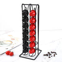 ที่วางแคปซูลกาแฟแนวตั้ง Coffee Pod Stand Office Kitchen Desktop Capsules Storage Rack With Stable Base Coffee Tools