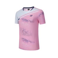 New Badminton Jersey  25612  Sports Jersey Competition Training Short-sleeve Jersey Breathable Quick Dry Jersey Only Shirts