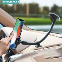 Xnyocn Universal Windshield Dashboard Flexible Long Arm Car Phone Stand Holder Mount For iPhone 13 12 11 Pro Max 8 Xiaomi Huawei