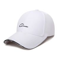 △✓ Hat Men and Women Spring and Summer Baseball Hipster Wild Black and White Leisure Travel Sun Protection Cap