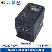 220-380V VFD มอเตอร์กระแสตรง5.5KW เครื่องควบคุมความเร็ว7.5KW อินเวอร์เตอร์ความถี่11KW อุปกรณ์ปรับค่าความถี่เวกเตอร์แปลง