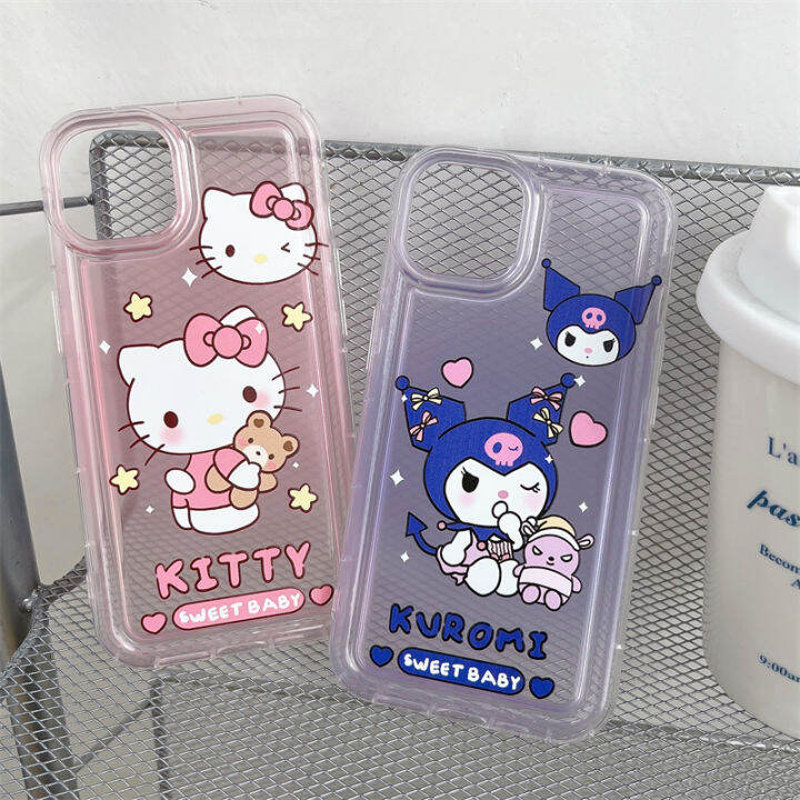 เคสโทรศัพท์รูปตัวการ์ตูนน่ารักสำหรับ-เคส-ไอโฟน-11-iphone-11-เคสไอโฟนยอดฮิต12-13-14pro-max-15-plus-เคสโทรศัพท์แบบใสน่ารักรันเวย์เจ้าหญิงซินนามอนคิตตี้-เคสไอโฟน-เคสนิ่มเคสโทรศัพท์พื้นที่