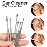 6Pcs/set Ear Scoop Dedicated Cleaner Earpick Sticks Wax Removal Tool Personal Care Remover Curette Ear Spoon Pick Clean Earwax