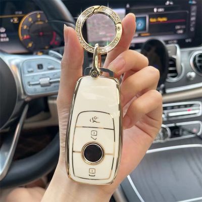 【CW】 Keyring Car Cover for A B C E S G GLB GLE Class W177 W205 W213 W222 G63 X167 E200 E300