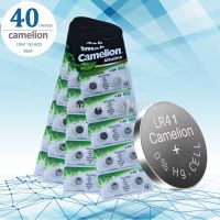 【HOT SALE】 hengqinbi 40Pcs Camelion 192เดิม1.5V 0% Hg ปุ่ม LR41 192 SR41 AG3 G3A L736 192 392A สำหรับเครื่องคิดเลขของเล่น