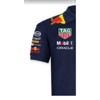 เสื้อโปโลแขนสั้น แบบแห้งเร็ว ลาย F1 aston martin Redbull สําหรับผู้ชาย 2022