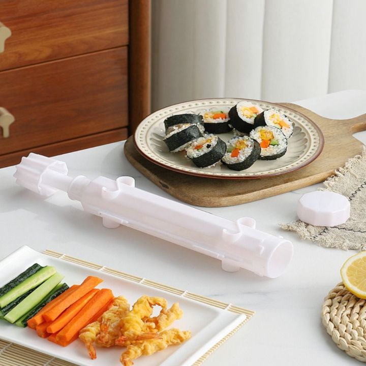 oak-ดีไอวาย-เครื่องทำซูชิ-อาหารเกรดพีพี-ภาษาญี่ปุ่นญี่ปุ่น-แม่พิมพ์ข้าวปั้น-มัลติฟังก์ชั่-ทนความร้อนทน-เครื่องมือทำซูชิ-เครื่องมืออุปกรณ์ครัว