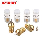 3D Printer Parts M6 V5 V6 Nozzle Airbrush Adapter Set 0.2 0.3 0.4 0.5Mm