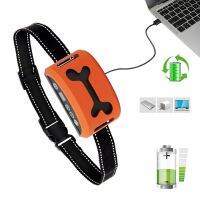 1pcs Waterproof Dog Training Collar Remote Range VibrationElectric ShockSound Control Electronic Bark Stopper Device