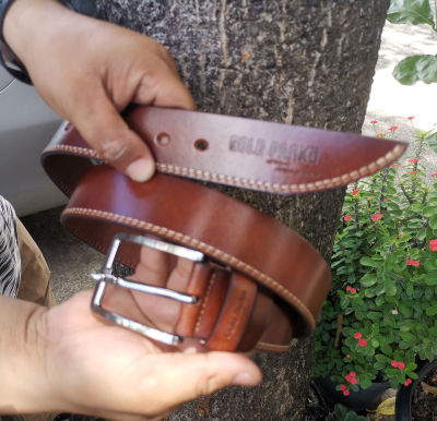 Leather Genuine Goldparko เข็มขัดสุดเท่ ของชาว Cowboy