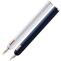 ปากกาปลายปากกากล14K ปากกาหัวแร้ง LM CC หมึกสำหรับเขียนไททาเนียมสีดำเครื่องเขียนเครื่องใช้สำนักงาน