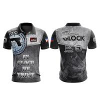 ✷✣ 2096 เสื้อโปโล Glock แบบเต็มตัว