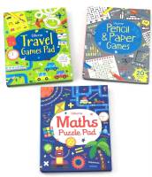 Usborne Game Book Set หนังสือเกมกิจกรรมพัฒนาทักษะสมอง 1ชุด 3เล่ม