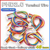 【CW】 Keszoox JST PHD2.0mm Row Wire Cable 2x2/3/4/5/6/7/8/9/10Pin 10/20/30/50/80cm Male Female Socket Terminal 22AWG