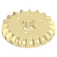 Lego part (ชิ้นส่วนเลโก้) No.32198 Technic, Gear 20 Tooth Bevel