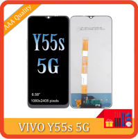 จอ LCD แบบดั้งเดิม6.58นิ้วสำหรับ VIVO Y55s 5G V2164A สัมผัสหน้าจอ LCD จอสำรองประกอบ Digitizer สำหรับ VIVOY55s 5G LCD