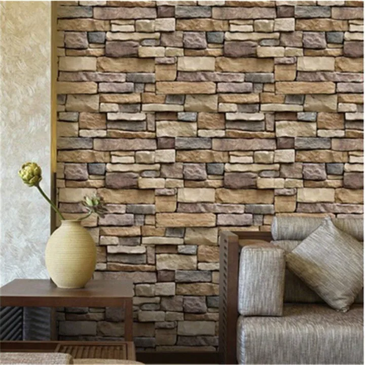 BRICKS WALLPAPER Self-adhesive new design best seller wallbricks Wallpaper  Waterproof Pvc With Glue Wall Stickers Renovation Background Sticker For  Home Bedroom Living Room | Lazada PH