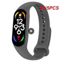 2/3/5PCS Smartwatches Heart Rate Fitness Pedometer Bracelet Watch Wristband Bracelet Strap Silica Gel For Mi Band 7