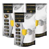 BodyShape Coffee M บอดี้เชพคอฟฟี่ ฟอร์เมน กาแฟปรุงสำเร็จผสมเวย์โปรตีน 15g.x10sticks (3แพค)