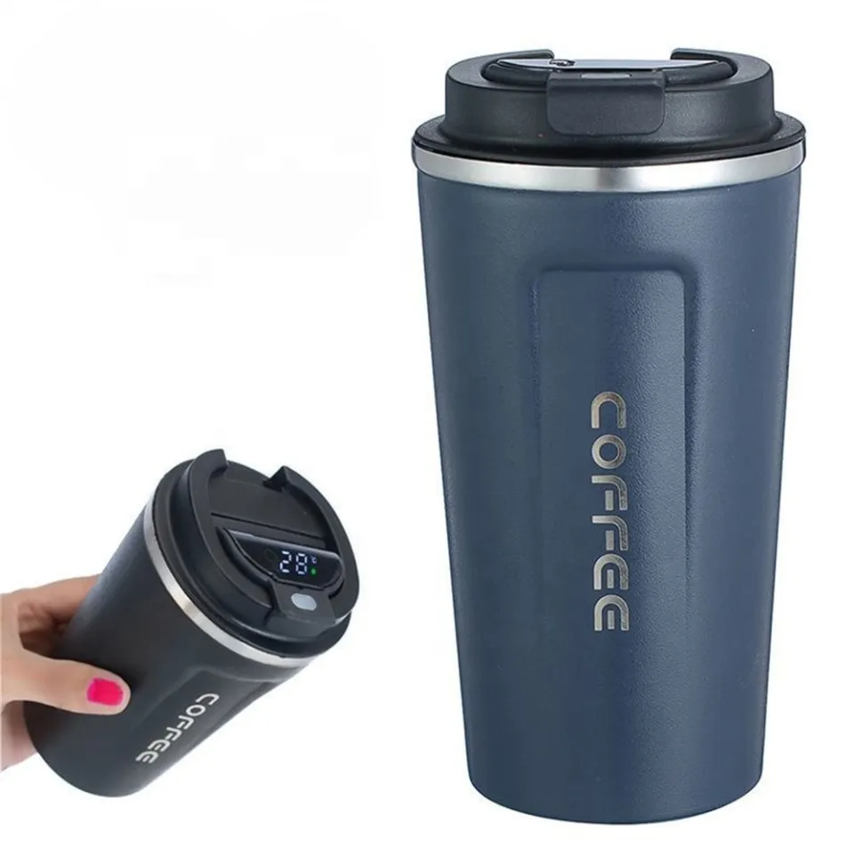 510ML Travel Coffee Cup Stainless Steel Metal Vacuum Ice And Hot