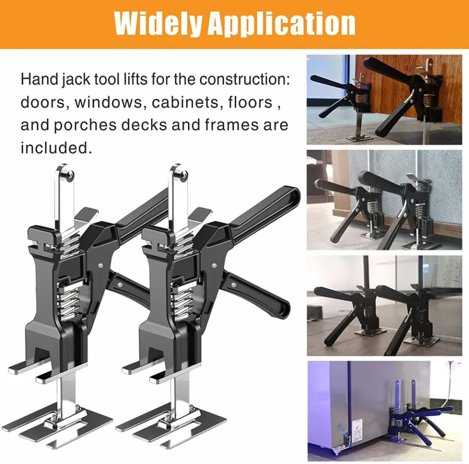 Hand Lifting Tool Jack, Labor-saving Arm Jack, Tile Cupboard Height  Regulator, Door Panel Board Wall Tile Lifter Adjuster