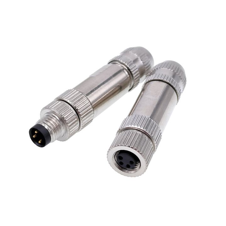 1pcs-m8-sensor-connector-non-welding-screw-connection-metal-a-code-bend-angle-3pin-4pin-ip68-straight-waterproof-connectors