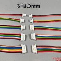 【DT】 hot  10Pcs SH 1.0mm 2/3/4 8 Pin Cable Connector JST SH1.0 Pitch 1.0 mm Single Female Jack Terminal Plug Wire Length 10/15/20cm 28AWG