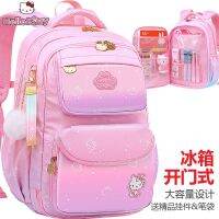 Disney childrens schoolbag kindergarten first grade childrens spine backpack 6352 Pink kids backpack school backpack