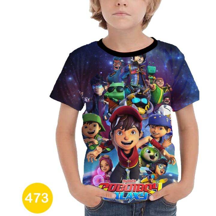 Boboiboy Children's Shirt 3D Cartoon Series Children 473 | Lazada