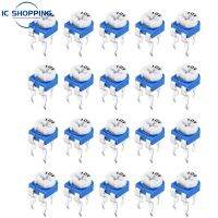 20PCS RM065 Multiturn Potentiometer 103 100R 200R 500R 1K 2K 3K 5K 10K 20K 50K 100K 200K 500K 1M Adjustable Resistors