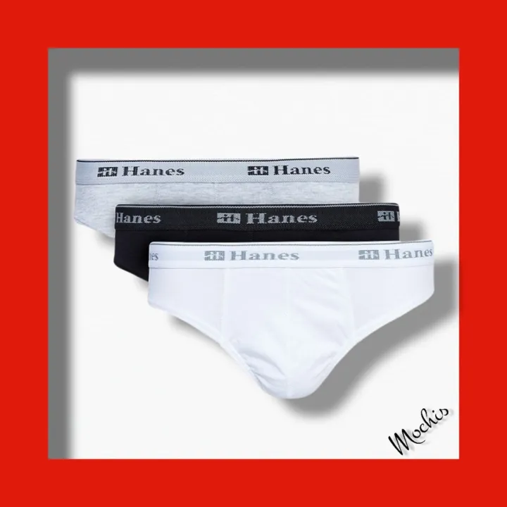 Hanes Men's 'BIKINI' Briefs in 100 cotton (Pack of 3) Lazada PH