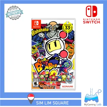 Super Bomberman R jogos nintendo switch game deals 100% original